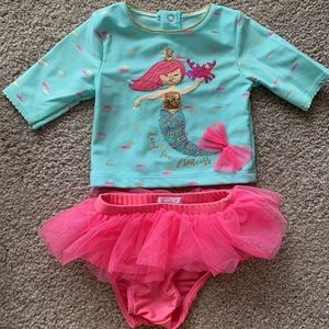 Mud pie mermaid bathing suit